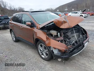 2017 Ford Edge Titanium with VIN 2FMPK4K88HBC11746, listed as a IAAI auction lot 41513987 with 55,879 mi miles. Bid and sale history available at carsss.com. Image 1.