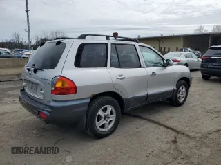 2002 Hyundai Santa Fe GLS with VIN KM8SC73D42U208557, listed as a Copart auction lot 51815115 with 124,730 mi miles and Clean Title. Bid and sale history available at carsss.com. Image 3.