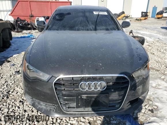 2012 Audi A6 Premium Plus with VIN WAUDFAFC9CN110525, listed as a Copart auction lot 42054555 with 171,958 mi miles and Salvage title. Bid and sale history available at DreamBid. Image 5.