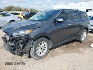 2020 Kia Sorento LX with VIN 5XYPG4A34LG658493, listed as a IAAI auction lot 41750311 with 78,091 mi miles. Bid and sale history available at carsss.com. Image 22.