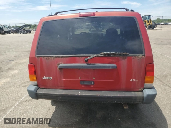 1998 Jeep Cherokee Sport with VIN 1J4FJ68S2WL285432, listed as a Copart auction lot 57183145 with 284,162 mi miles and Clean title. Bid and sale history available at DreamBid. Image 6.