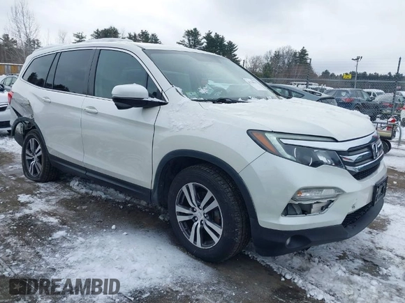 2017 Honda Pilot EX-L with VIN 5FNYF6H52HB015651, listed as a IAAI auction lot 41538814 with 121,433 mi miles and . Bid and sale history available at DreamBid. Image 1.