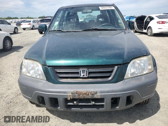 2001 Honda CR-V EX with VIN JHLRD176X1S009101, listed as a Copart auction lot 52637395 with 194,514 mi miles and Salvage Title. Bid and sale history available at carsss.com. Image 5.