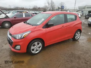 2020 Chevrolet Spark LS with VIN KL8CB6SA8LC400058, listed as a Copart auction lot 48338095 with 89,556 mi miles and Salvage Title. Bid and sale history available at DreamBid. Image 1.