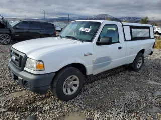 2009 Ford Ranger XL Fleet with VIN 1FTYR10E49PA31153, listed as a Copart auction lot 72054364 with 156,824 mi miles and Salvage Title. Bid and sale history available at carsss.com. Image 1.