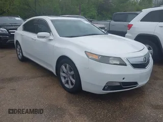 2013 Acura TL Tech with VIN 19UUA8F59DA004632, listed as a IAAI auction lot 41903144 with 208,695 mi miles. Bid and sale history available at carsss.com. Image 1.