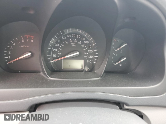 2008 Kia Spectra EX with VIN KNAFE122885580609, listed as a Copart auction lot 54198115 with Not Provided miles and Salvage Title. Bid and sale history available at DreamBid. Image 9.
