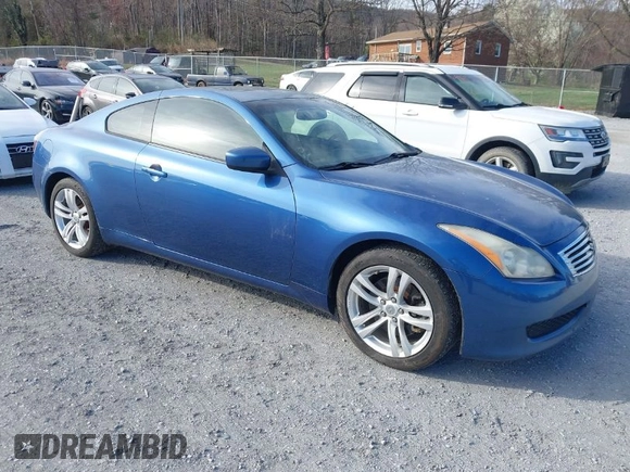 2010 Infiniti G37 Coupe x with VIN JN1CV6EL7AM153833, listed as a IAAI auction lot 41867940 with 118,329 mi miles. Bid and sale history available at carsss.com. Image 1.