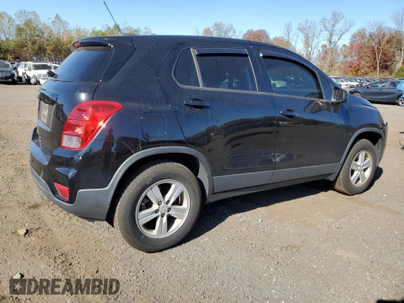 2019 Chevrolet Trax LS with VIN 3GNCJNSB2KL290910, listed as a Copart auction lot 76726814 with 102,053 mi miles and Salvage Title. Bid and sale history available at carsss.com. Image 3.