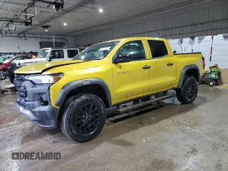 2023 Chevrolet Colorado 4WD Trail Boss with VIN 1GCPTEEK0P1250338, listed as a Copart auction lot 46029875 with 20,447 mi miles and Salvage Title. Bid and sale history available at carsss.com. Image 1.