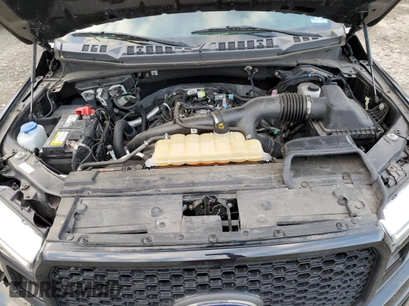 2019 Ford F-150 XL with VIN 1FTEW1EP5KFC28415, listed as a Copart auction lot 87907695 with 39,981 mi miles and Salvage Title. Bid and sale history available at carsss.com. Image 11.