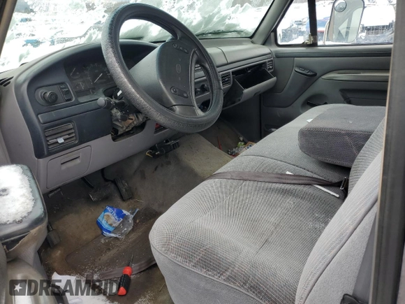 1996 Ford F-350 with VIN 1FTJW35F1TEA86623, listed as a Copart auction lot 42838925 with Not provided miles and Salvage title. Bid and sale history available at DreamBid. Image 7.