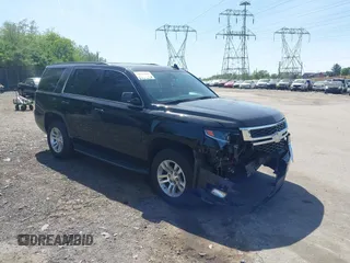 2020 Chevrolet Tahoe LT with VIN 1GNSKBKCXLR255963, listed as a IAAI auction lot 42127845 with 46,746 mi miles and . Bid and sale history available at DreamBid. Image 1.