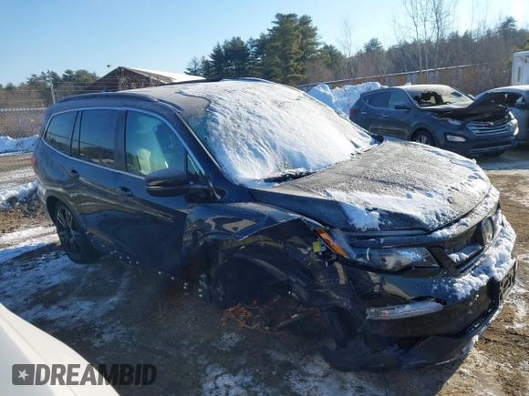 2022 Honda Pilot Special Edition with VIN 5FNYF6H20NB015763, listed as a IAAI auction lot 41392801 with 45,495 mi miles. Bid and sale history available at carsss.com. Image 14.
