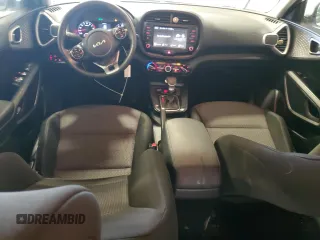 2022 Kia Soul LX with VIN KNDJ23AU6N7158570, listed as a Copart auction lot 48503525 with 57,199 mi miles and Salvage Title. Bid and sale history available at DreamBid. Image 8.