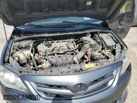 2011 Toyota Corolla L with VIN 2T1BU4EEXBC624101, listed as a Copart auction lot 51277935 with 122,057 mi miles and Salvage Title. Bid and sale history available at carsss.com. Image 12.