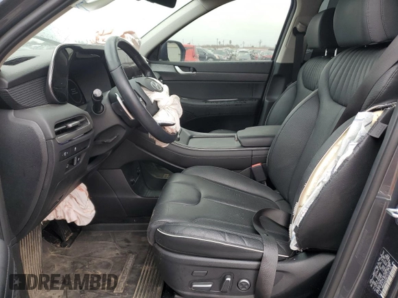 2024 Hyundai Palisade Limited z VIN KM8R54GE9RU731125, wystawiony jako Copart lot #43261325 z przebiegiem 4 929 mil mil oraz Szkoda całkowita • Salvage title. Historia ofert i sprzedaży dostępna na DreamBid. Obrazek 7.