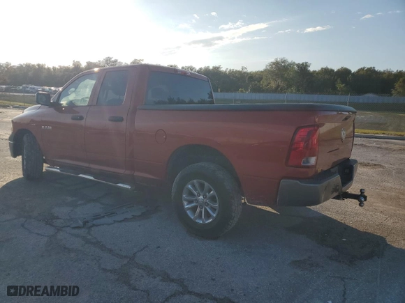 2009 Dodge Ram 1500 ST with VIN 1D3HB18K39S776396, listed as a Copart auction lot 84109224 with 118,064 mi miles and Salvage Title. Bid and sale history available at carsss.com. Image 2.