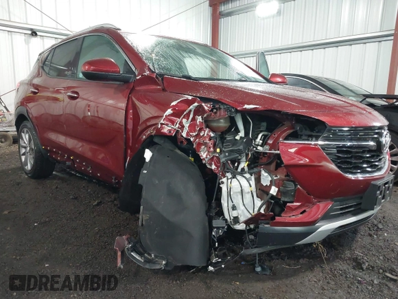 2022 Buick Encore GX Essence with VIN KL4MMGSL5NB147667, listed as a IAAI auction lot 42274694 with 25,755 mi miles and . Bid and sale history available at DreamBid. Image 6.