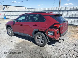 2022 Toyota RAV4 XLE with VIN 2T3W1RFV1NW202993, listed as a Copart auction lot 50620845 with 34,644 mi miles and Salvage title. Bid and sale history available at DreamBid. Image 2.