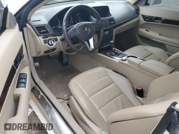 2012 Mercedes-Benz E 350 with VIN WDDKK5KF7CF146971, listed as a Copart auction lot 44729155 with 55,264 mi miles and Salvage Title. Bid and sale history available at DreamBid. Image 8.