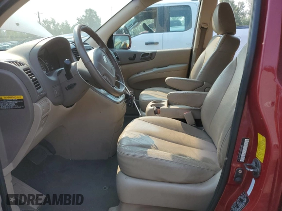 2008 Kia Sedona LX with VIN KNDMB233586242613, listed as a Copart auction lot 69119124 with 163,322 mi miles and Clean Title. Bid and sale history available at carsss.com. Image 7.