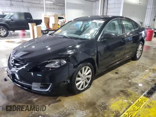 2011 Mazda Mazda6 i Touring with VIN 1YVHZ8CH7B5M30455, listed as a Copart auction lot 42306235 with 183,202 mi miles and Salvage Title. Bid and sale history available at carsss.com. Image 1.