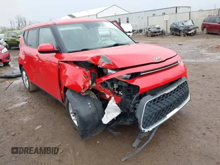 2020 Kia Soul S with VIN KNDJ23AU8L7002091, listed as a IAAI auction lot 41958820 with 64,874 mi miles and . Bid and sale history available at DreamBid. Image 1.