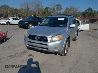 2007 Toyota RAV4 Sport with VIN JTMBK32V675024328, listed as a IAAI auction lot 41681881 with 158,974 mi miles. Bid and sale history available at carsss.com. Image 2.