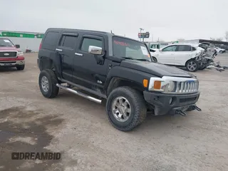 2007 Hummer H3 SUV with VIN 5GTDN13E578109056, listed as a IAAI auction lot 41455611 with 182,456 mi miles and . Bid and sale history available at DreamBid. Image 1.