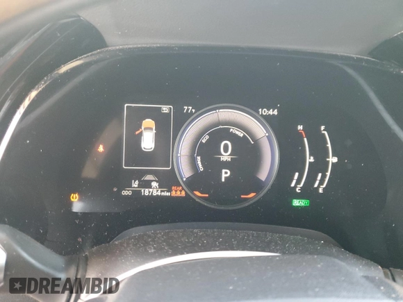2023 Lexus RX 350h with VIN 2T2BBMCA7PC018442, listed as a Copart auction lot 54478995 with 18,784 mi miles and Salvage title. Bid and sale history available at DreamBid. Image 9.
