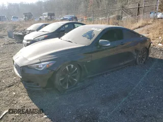 2017 Infiniti Q60 Sport with VIN JN1EV7EL3HM553106, listed as a Copart auction lot 47997685 with 75,172 mi miles and Salvage Title. Bid and sale history available at DreamBid. Image 1.