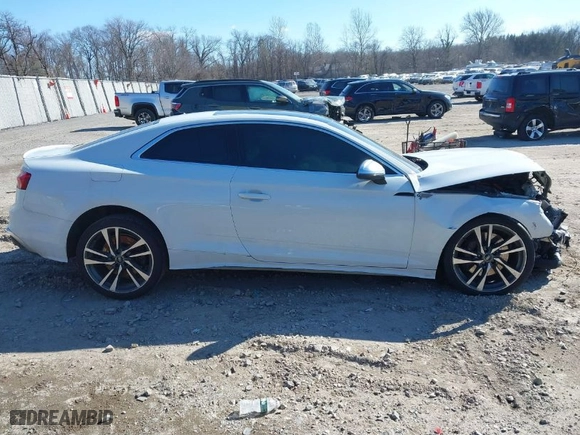 2022 Audi S5 Coupe Premium Plus with VIN WAUP4AF54NA031486, listed as a IAAI auction lot 41628400 with NaN miles. Bid and sale history available at carsss.com. Image 13.