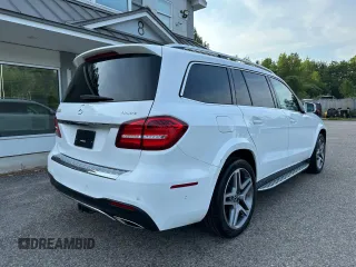 2018 Mercedes-Benz GLS 550 with VIN 4JGDF7DE4JA999468, listed as a Copart auction lot 62771725 with 164,613 mi miles and Clean title. Bid and sale history available at DreamBid. Image 4.