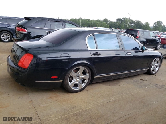 2006 Bentley Continental Flying Spur with VIN SCBBR53W76C039030, listed as a Copart auction lot 65498014 with 101,040 mi miles and Clean Title. Bid and sale history available at carsss.com. Image 3.