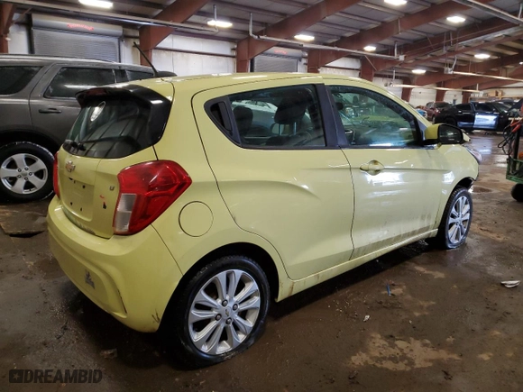 2017 Chevrolet Spark LT with VIN KL8CD6SAXHC838436, listed as a Copart auction lot 87823235 with 0 mi miles and Clean Title. Bid and sale history available at carsss.com. Image 3.