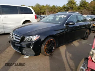 2018 Mercedes-Benz E-Class E 300 with VIN WDDZF4KBXJA419289, listed as a Copart auction lot 36513663 with Not Provided miles. Bid and sale history available at carsss.com. Image 1.