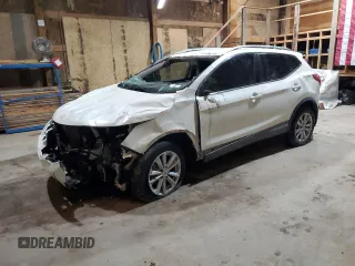 2017 Nissan Rogue SV with VIN JN1BJ1CP1HW002288, listed as a Copart auction lot 59221995 with Not provided miles and Salvage title. Bid and sale history available at DreamBid. Image 1.