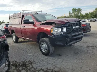 2022 Ram 2500 Tradesman with VIN 3C6MR5AJ8NG273192, listed as a Copart auction lot 71347484 with 36,031 mi miles and Salvage Title. Bid and sale history available at carsss.com. Image 4.