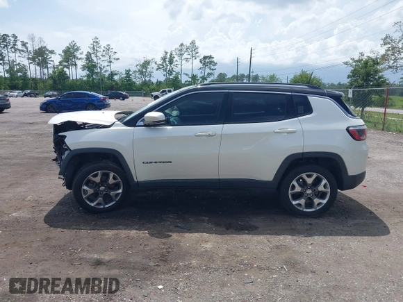 2018 Jeep Compass Limited with VIN 3C4NJDCB6JT178250, listed as a IAAI auction lot 42468751 with 142,502 mi miles and . Bid and sale history available at DreamBid. Image 13.