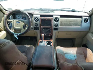 2010 Ford F-150 XL with VIN 1FTFW1EV5AKB58746, listed as a Copart auction lot 60144085 with Not provided miles and Salvage title. Bid and sale history available at DreamBid. Image 8.