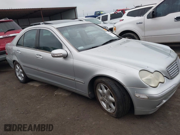 2002 Mercedes-Benz C 230/260/280/320 with VIN WDBRF61J42F252428, listed as a IAAI auction lot 41545680 with Not provided miles and . Bid and sale history available at DreamBid. Image 1.