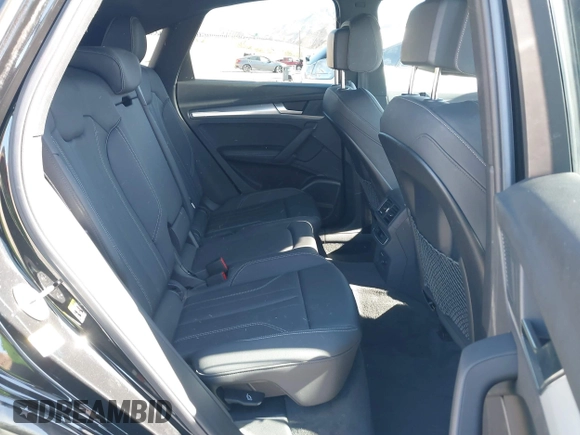 2023 Audi Q5 Sportback S line Premium Plus with VIN WA15AAFY8P2176437, listed as a IAAI auction lot 41352886 with 7,639 mi miles and . Bid and sale history available at DreamBid. Image 8.