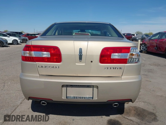 2006 Lincoln Zephyr z VIN 3LNHM26146R608207, wystawiony jako IAAI lot #42342325 z przebiegiem 100 845 mil mil oraz . Historia ofert i sprzedaży dostępna na DreamBid. Obrazek 17.
