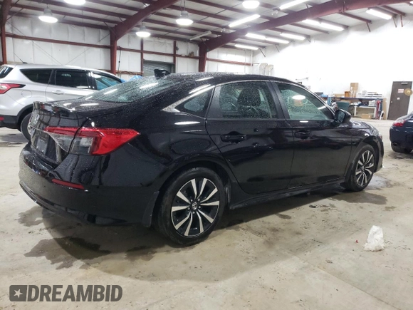 2024 Honda Civic EX z VIN 2HGFE1F7XRH303951, wystawiony jako Copart lot #58736045 z przebiegiem 5 871 mil mil oraz Szkoda całkowita • Salvage title. Historia ofert i sprzedaży dostępna na DreamBid. Obrazek 3.