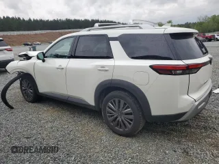 2023 Nissan Pathfinder SL with VIN 5N1DR3CB6PC203078, listed as a Copart auction lot 52146575 with 43,014 mi miles and Salvage title. Bid and sale history available at DreamBid. Image 2.