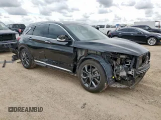 2019 Infiniti QX50 Luxe with VIN 3PCAJ5M11KF139348, listed as a Copart auction lot 62940735 with 36,969 mi miles and Salvage title. Bid and sale history available at DreamBid. Image 4.
