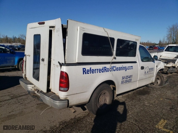 1999 Ford F-150 Work Series with VIN 1FTRF17W9XKB35000, listed as a Copart auction lot 86001964 with 155,055 mi miles and Salvage Title. Bid and sale history available at carsss.com. Image 3.