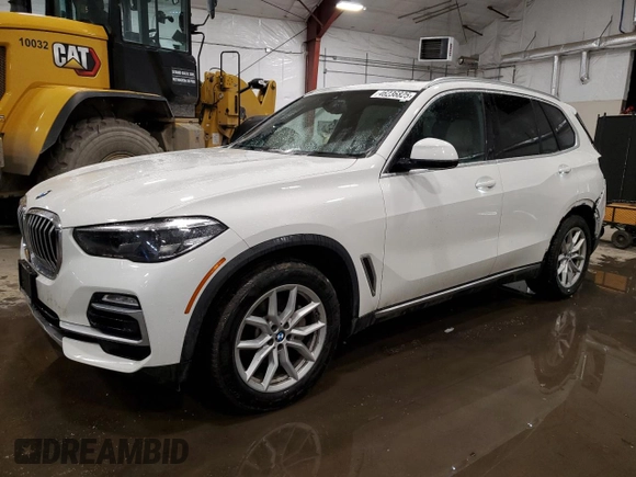 2021 BMW X5 xDrive40i with VIN 5UXCR6C03M9F46957, listed as a Copart auction lot 46236825 with 74,317 mi miles and Salvage Title. Bid and sale history available at carsss.com. Image 1.