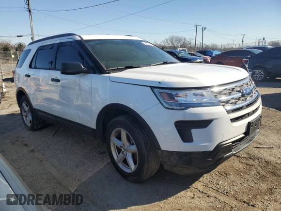 2018 Ford Explorer with VIN 1FM5K8B80JGC01967, listed as a Copart auction lot 44758715 with Not provided miles and Salvage title. Bid and sale history available at DreamBid. Image 4.